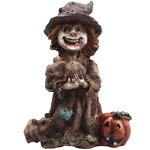 Halloween Resin Crafts Ornaments Manufacturer - Customizable Trick Treat Ghost Pumpkin Lantern Witch DIY Landscaping Decoration