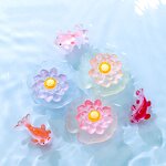Micro Landscape Luminous Ornaments Manufacturer - Wholesale Lotus Leaf Eco-Bottle Fish Tank Aquarium DIY Landscaping Decoration Resin