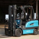 Counterbalance Forklift Manufacturer - Customized RAL 2-3 Ton Load Capacity Electric Hydraulic Lithium Battery 4500mm Lifting Height