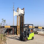 Forklift Attachment Manufacturer - Rotator Chinese Fork Lifter 3 Ton 3.5 Ton Electric Battery with Paper Roll Clamp