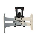 Forklift Attachment Manufacturer - Rotator Chinese Fork Lifter 3 Ton 3.5 Ton Electric Battery with Paper Roll Clamp