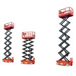 Scissor Lift Manufacturer - Portable Lifting Platform 10m 12m 14m 16m Automatic Mobile Hydraulic Electric for Aerial Working