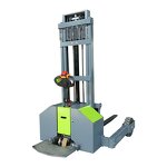 Electric Pallet Stacker Manufacturer - CE Certification 1 Ton 1.5 Ton 2 Ton Rough Terrain Battery Operated