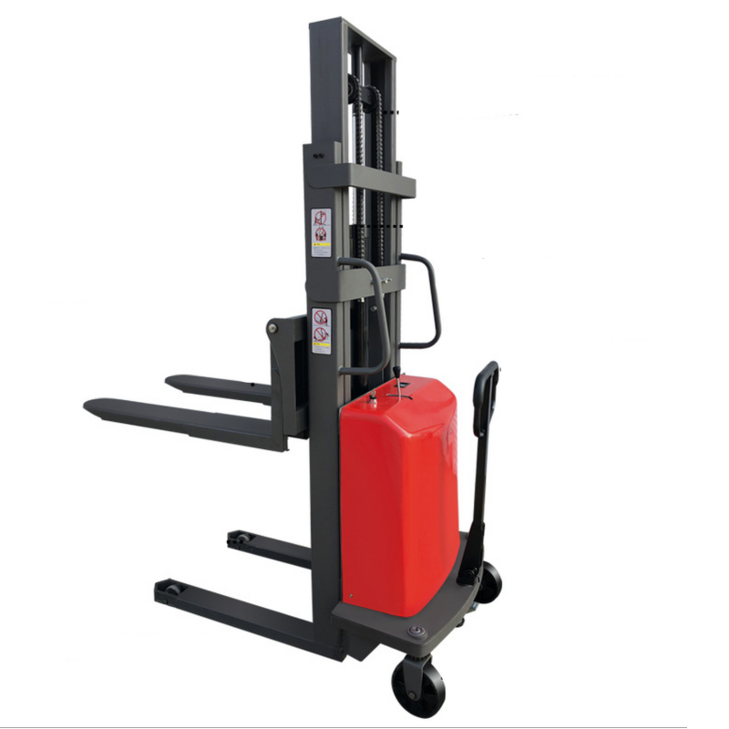 Semi-Electric Pallet Stacker Manufacturer - Made in China 1 Ton Semi Automatic 2T2M