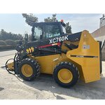 Backhoe Loader Manufacturer - Small XC760K Tractor Skid Steer with Attachment