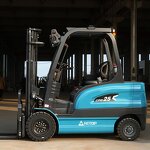 Battery Forklift Manufacturer - Hitop Customized RAL Color 2 Ton 2.5 Ton 3 Ton Container Mast 4.5m Lift Electric Forklift Truck