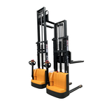 Pallet Stacker Manufacturer - Semi-electric Straddle 1.5 Ton Factory Direct Manual Hand