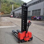 Electric Stacker Manufacturer - New Arrival 1200KG 1500kg Rough Terrain Counterbalance Pallet Lifter Elevator