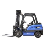Lithium Electric Forklift Manufacturer - 3 Stage Mast Smooth Lifting 1 Ton 2 Ton for Indoor Warehouse Use