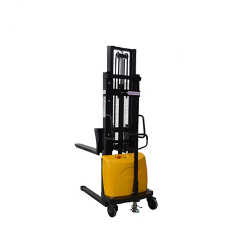 Semi Electric Pallet Stacker Manufacturer - Hot Sale 4 Meters Lifting 1Ton 1.5 Ton 2 Ton