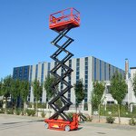 Scissor Lift Manufacturer - Portable Lifting Platform 10m 12m 14m 16m Automatic Mobile Hydraulic Electric for Aerial Working