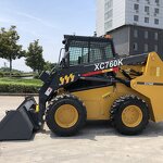 Backhoe Loader Manufacturer - Small XC760K Tractor Skid Steer with Attachment