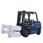 Forklift Attachment Manufacturer - Rotator Chinese Fork Lifter 3 Ton 3.5 Ton Electric Battery with Paper Roll Clamp