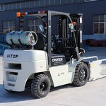 Counterbalance Forklift Manufacturer - Truck Mounted New Propane Manual Hand 3.5 Ton