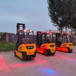 Lithium Battery Forklift Manufacturer - 2000kg 1500kg 1800kg Compact 3&4 Wheel with Solid Tyres for Warehouse