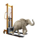 Electric Forklift Manufacturer - Small Circular Farm Equipment 1.5 Ton Mini Photo Mobile Rugged Smart Morn Lift Transpalet Snow Scraper