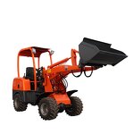 Mini Wheel Backhoe Loader Manufacturer - China Factory 800kg 1 Ton 2 Ton 4wd Hoflader Radlader