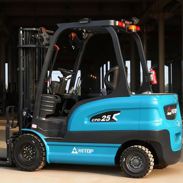 Battery Forklift Manufacturer - Hitop Customized RAL Color 2 Ton 2.5 Ton 3 Ton Container Mast 4.5m Lift Electric Forklift Truck