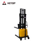 Semi-Electric Pallet Stacker Manufacturer - Made in China 1 Ton Semi Automatic 2T2M