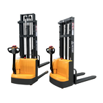 Pallet Stacker Manufacturer - Semi-electric Straddle 1.5 Ton Factory Direct Manual Hand