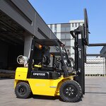 Dual Fuel Forklift Manufacturer - Japanese Engine K25 LPG 2 Ton 2.5 Ton Gasoline Propane 3 Ton with 3000-7000mm Lifting