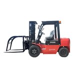 Forklift Attachment Manufacturer - HITOP Paper Roll Clamp Tyre Bale Clamp Drum Block Clamp Rotator Hinged Broke Handler