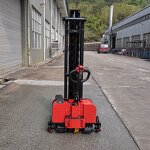 Electric Stacker Manufacturer - New Arrival 1200KG 1500kg Rough Terrain Counterbalance Pallet Lifter Elevator