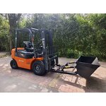 Diesel Forklift Manufacturer - Hitop Affordable Price Bucket Truck Attachment 2 Ton 2.5 Ton 3 Ton with Hinged Bucket