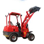 Electric Wheel Loader Manufacturer - Full Electric Mini Articulated 0.6 Ton 0.8 Ton 1 Ton 5 Ton CE 4WD China for Agriculture