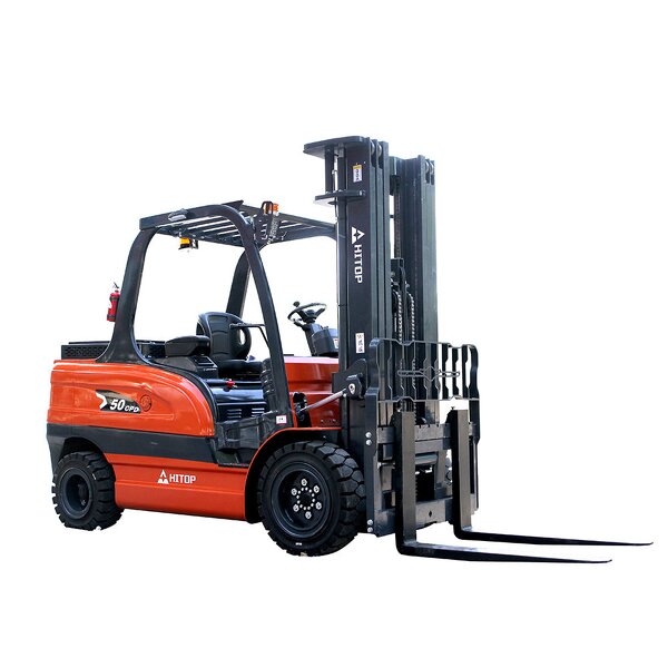 Electric Forklift Manufacturer - Hitop Hot Chinese Battery Powered 5000kg 4.5 Ton 5 Ton New for Sale