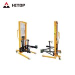 Container Stacker Manufacturer - Hydraulic for Rolls Mini Lift 400Kg Hand Truck Crane Electronic Drum Pallet