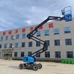 Articulated Boom Lifts Manufacturer - High Performance E-Drive Aerial Equipment 10m 12m 14m 16m 22m Electric