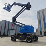 Articulated Boom Lift Manufacturer - Mini 8m 10m 20m 30m Small Electric diesel Four Wheels