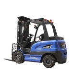 Lithium Electric Forklift Manufacturer - 3 Stage Mast Smooth Lifting 1 Ton 2 Ton for Indoor Warehouse Use