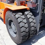 Diesel Forklift Manufacturer - Warehousing Equipment 10 Ton Heavy Duty CPCD100 with 3m Lifting Height Container with Dual Front Tyres