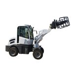 Electric Mini Wheel Loader Manufacturer - Cheap Model Off-highway 4WD 400kg 600kg 800kg Fully 1 Ton with Charger