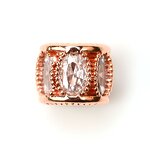 Fashion Jewelry Cubic Zirconia Diamond Manufacturer - DIY CZ Spacer Beads for Jewelry Making