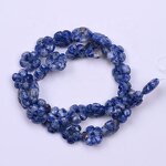 Natural Stone Beads Manufacturer - 14mm Flower Shape Spacer Irregular Loose Beads for Jewelry Making