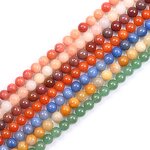 Aventurine Stone Beads Manufacturer - 10mm Round Natural Red Yellow Purple Blue Pink Green for Jewelry Making