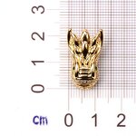 CZ Stones Micro Pave Bead Manufacturer - Zodiac Dragon CZ Spacer Beads Charms Pendant for DIY Jewelry Making