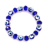 Fashion Bracelet Manufacturer - Devil's Eyes Beaded Charms Elastic Rope for Men and Women