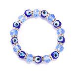 Fashion Bracelet Manufacturer - Devil's Eyes Beaded Charms Elastic Rope for Men and Women