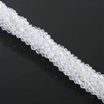 Crystal Beads Manufacturer - 3mm Rhombus Faceted High Quality Glass Beads Loose Beads for Jewelry Making