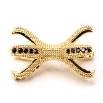 Jewelry Findings Manufacturer - Fashion Diy Accessories Beads Cz Pave Beads Cz Spacer Beads Cubic Zirconia for Jewelry Making Accessories