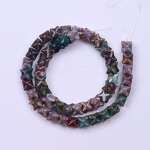 Natural Stone Beads Manufacturer - 8x8mm Irregular Loose Stone Beads Strand for Jewelry Making