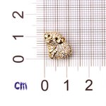 Cz Paved Spacer Beads Manufacturer - Piggy Shape Cz Paved Diy Spacer Beads for Charm Bracelets Making DIY