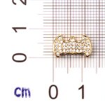 Micro Paved Bat Spacer Beads Manufacturer - Charms Accessories Spacer Beads for Jewelry Making