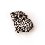 Cz Paved Spacer Beads Manufacturer - Piggy Shape Cz Paved Diy Spacer Beads for Charm Bracelets Making DIY