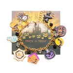 Halloween Bracelet Manufacturer - Ghost Face Human Skeleton Araneid Drop Oil Alloy Charms Lobster Clasp
