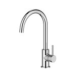 Kitchen Faucet Manufacturer - Single-Hole 304 Stainless Steel Modern Design Pull Down Sink with Hot and Cold Water Single Handle